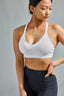 sport bra classic white front look